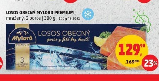 LOSOS OBECNÝ MYLORD PREMIUM mražený, 3 porce