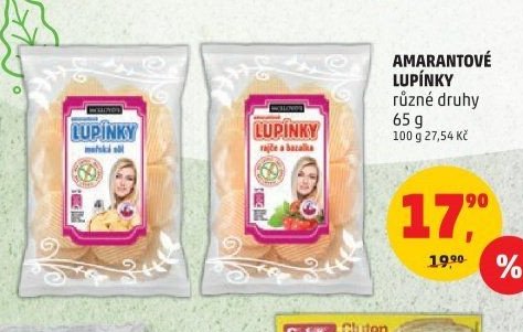 AMARANTOVÉ LUPÍNKY