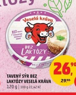 TAVENÝ SÝR BEZ LAKTÓZY VESELÁ KRÁVA