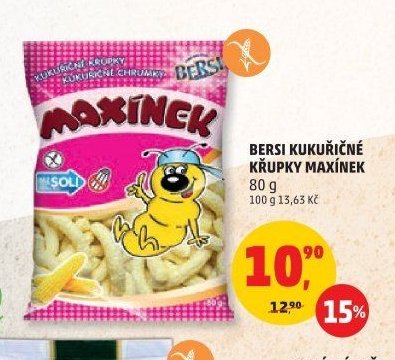 Bersi kukuřičné křupky Maxínek