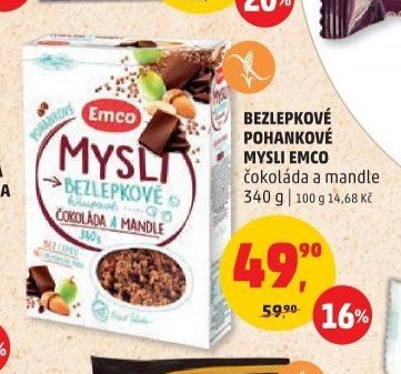 Bezlepkové müsli Emco