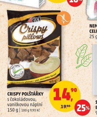Crispy polštářky