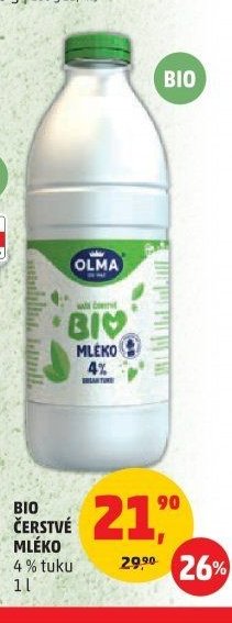 BIO ČERSTVÉ MLÉKO 1 l