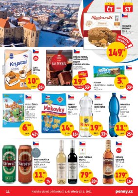 akční leták Penny Market 7.1.2021-13.1.2021