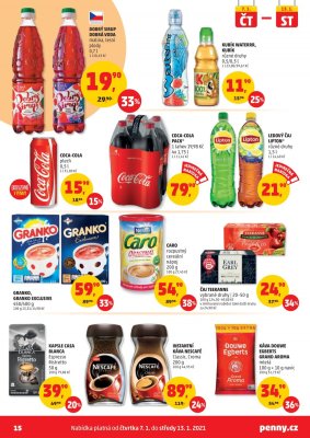 akční leták Penny Market 7.1.2021-13.1.2021
