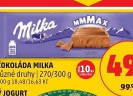 ČOKOLÁDA MILKA