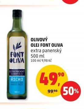 OLIVOVÝ OLEJ FONT OLIVA