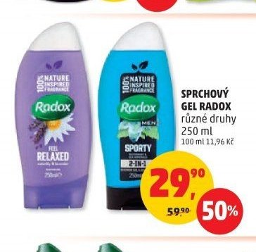 SPRCHOVÝ GEL RADOX