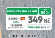 Bambusový blok na nože