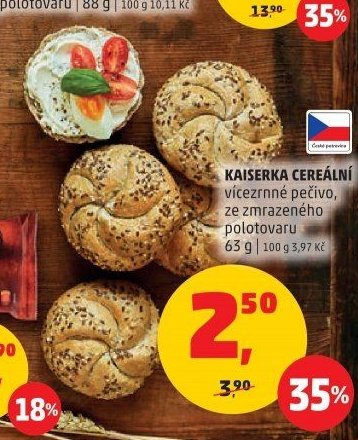 KAISERKA CEREÁLNÍ