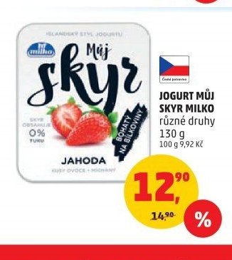 JOGURT MŮJ SKYR MILKO