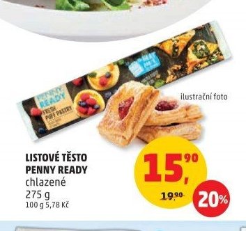LISTOVÉ TĚSTO PENNY READY