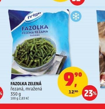 FAZOLKA ZELENÁ řezaná