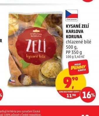 KYSANÉ ZELÍ KARLOVA KORUNA chlazené bílé 500 g