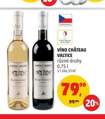 Víno Château Valtice