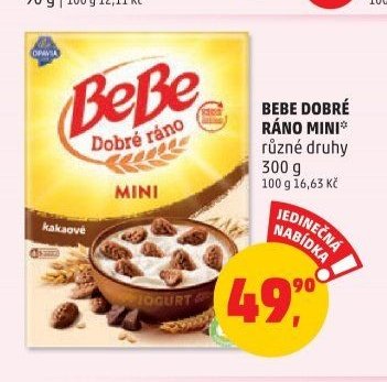 BEBE DOBRÉ RÁNO MINI různé druhy 300 g