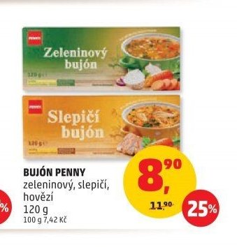 BUJÓN PENNY zeleninový, slepičí, hovězí