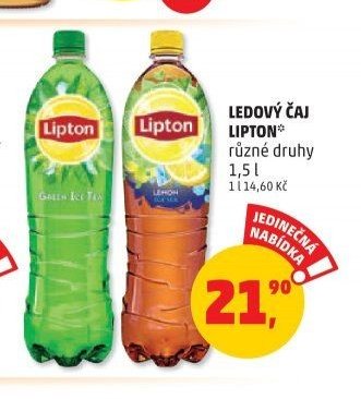 LEDOVÝ ČAJ LIPTON* různé druhy 1,5 l