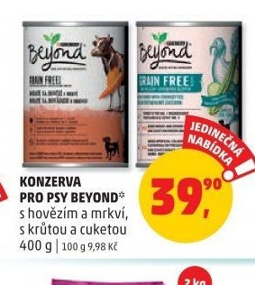Konzerva pro psy Beyond