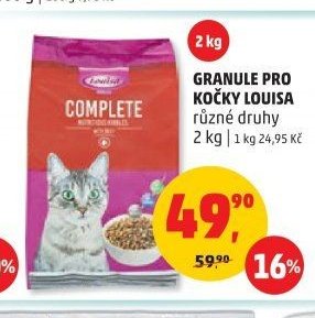Granule pro kočky Louisa