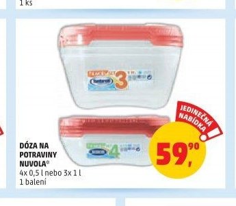 DÓZA NA POTRAVINY NUVOLA