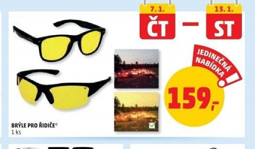 BRÝLE PRO ŘIDIČE