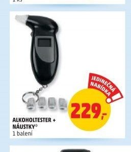 ALKOHOLTESTER + NÁUSTKY