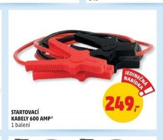 STARTOVACÍ KABELY 600 AMP