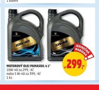 MOTOROVÝ OLEJ PAMASOIL 4 L