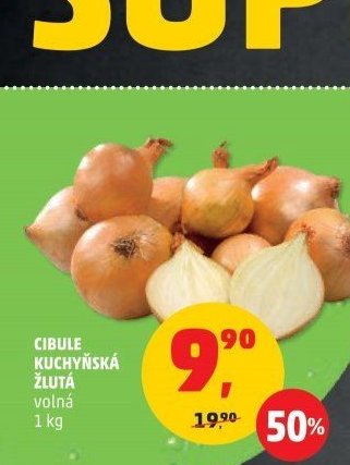 Cibule kuchyňská žlutá