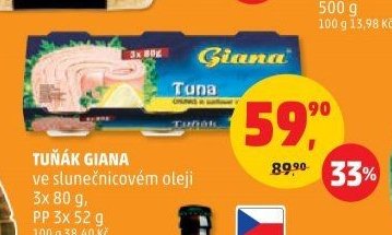 Tuňák Giana