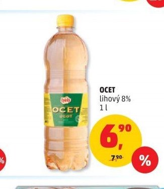 Ocet lihový 8% 1 l
