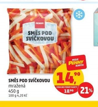 Směs pod svíčkovou mražená 450 g