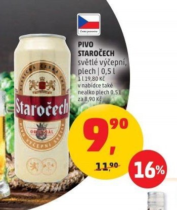 PIVO STAROČECH světlé výčepní