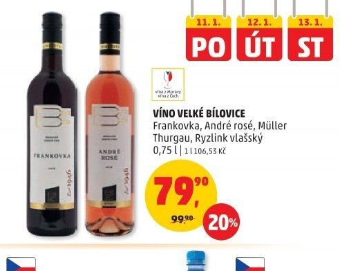 VÍNO VELKÉ BÍLOVICE