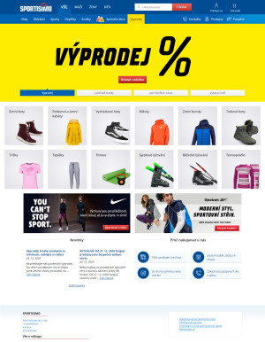 akční leták Sportisimo 6.1.2021-12.1.2021