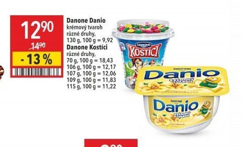 Danone Danio, Danone Kostíci
