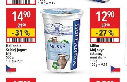 Hollandia Selský jogurt