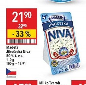 Madeta Jihočeská Niva