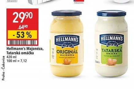 Hellmann's Majonéza, Tatarská omáčka