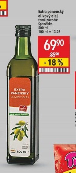 Extra panenský olivový olej 500 ml