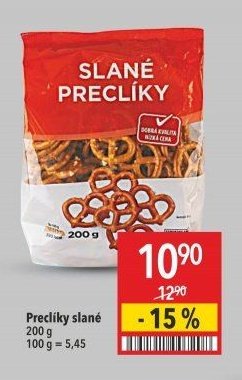 Preclíky slané 200 g