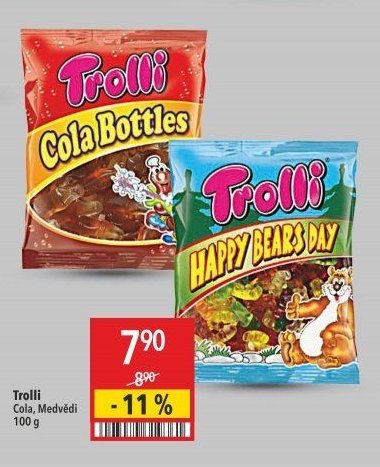Trolli Cola, Medvědi 100 g