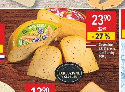Cesvaine 45 % t. v s. různé druhy