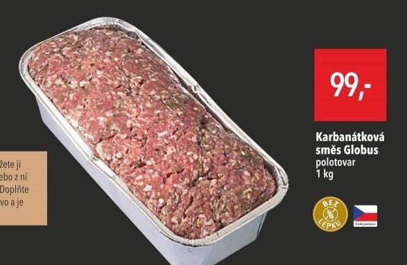 Karbanátková směs Globus polotovar 1 kg