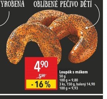 Loupák s mákem