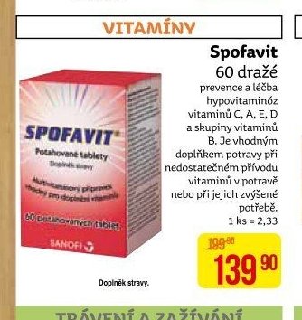 Spofavit 60 dražé
