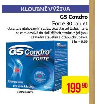 GS Condro Forte 30 tablet