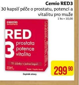 Cemio RED3 30 kapslí