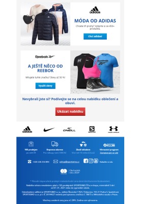 akční leták Sportisimo 7.1.2021-12.1.2021